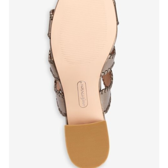 Nwt Comfortview Gunmetal Mules Sizes 9W & 9.5W - Picture 10 of 11